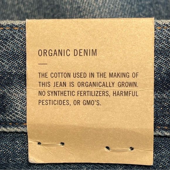 Agolde Blue Straight Leg Jeans - Picture 8 of 13